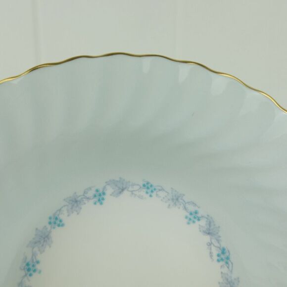 Minton Vinyard Blue Salad Plate Bone China Made In England - Picture 3 of 10